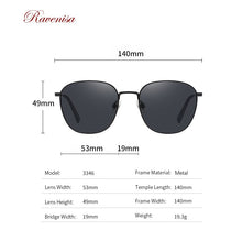 Load image into Gallery viewer, RAVENISA Retro  Oval Sunglasses For Men Women Vintage 2023 Polarized Sun Glasses Round Metal Winter Driving Eyewear