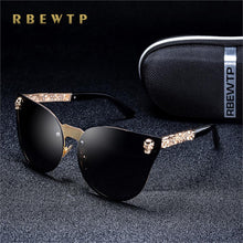 Load image into Gallery viewer, RBEWTP 2023  Women Gothic Sunglasses Skull Frame Metal Temple High Quality Gold Sun glasses Oculos De Sol Feminino