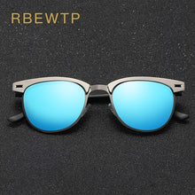 Load image into Gallery viewer, RBEWTP Unisex Retro Vintage Men's Sunglasses Polarized Driving Sun Glasses oculos Male Eyewear Accessories For Men/women 0911