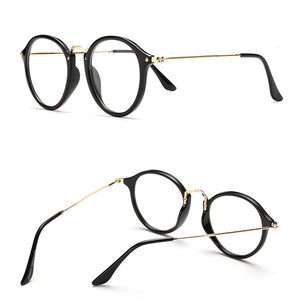 2022 Round Glasses Frame Glasses Women Mirror Eyeglasses Frames Women/Men Anti Blue Light Glasses Okulary