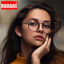 Carica l&#39;immagine nel visualizzatore di Gallery, 2022 Round Glasses Frame Glasses Women Mirror Eyeglasses Frames Women/Men Anti Blue Light Glasses Okulary