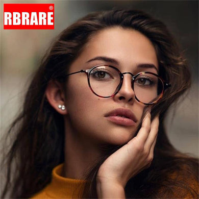 2022 Round Glasses Frame Glasses Women Mirror Eyeglasses Frames Women/Men Anti Blue Light Glasses Okulary