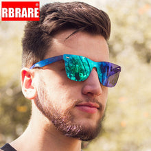 Load image into Gallery viewer, RBRARE 2022 Siamese Sunglasses Men Rice Nails Ladies Sunglasses Luxury Colorful Retro Sun Glasses Pink Mirror Shades For Women