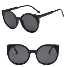 Carica l'immagine nel visualizzatore di Gallery, RBRARE Cat Eye Sunglasses Women 2023  Brand Sun Glasses Oversized Sunglasses Retro Mirror Eyewaer Oculos De Sol Feminino