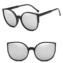 Carica l'immagine nel visualizzatore di Gallery, RBRARE Cat Eye Sunglasses Women 2023  Brand Sun Glasses Oversized Sunglasses Retro Mirror Eyewaer Oculos De Sol Feminino