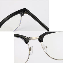 Carica l&#39;immagine nel visualizzatore di Gallery, RBRARE Classic Metal Frame Glasses Women Retro Anti Blue Light Glasses Frame Men Round Eyeglasses Monturas De Lentes Mujer