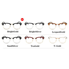 Carica l&#39;immagine nel visualizzatore di Gallery, RBRARE Classic Metal Frame Glasses Women Retro Anti Blue Light Glasses Frame Men Round Eyeglasses Monturas De Lentes Mujer