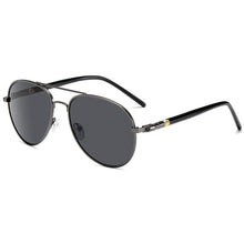 Load image into Gallery viewer, RBRARE Classic Polarized Light Sunglasses Men  Brand Designer Glasses Retro  Metal Driving Male Goggle No Box