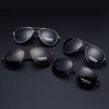 Load image into Gallery viewer, RBRARE Classic Polarized Light Sunglasses Men  Brand Designer Glasses Retro  Metal Driving Male Goggle No Box