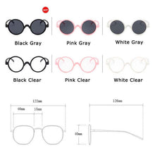 Load image into Gallery viewer, RBRARE Classic Round Children&#39;s Sunglasses Candy Color Kid Concave Shape Personality Baby Pink Lovely Ring Glasses Frames