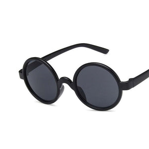 RBRARE Classic Round Children's Sunglasses Candy Color Kid Concave Shape Personality Baby Pink Lovely Ring Glasses Frames