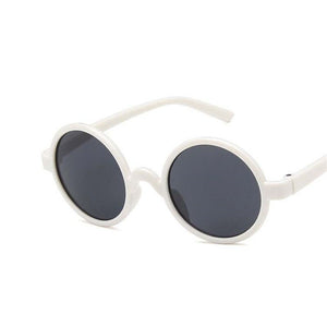 RBRARE Classic Round Children's Sunglasses Candy Color Kid Concave Shape Personality Baby Pink Lovely Ring Glasses Frames