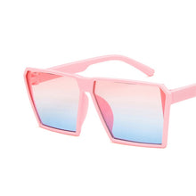 Load image into Gallery viewer, RBRARE Classic Square Sunglasses Girls Boys Colorful Mirror Children Glasses Concave Shape Personality Anti-UV Street Beat Kid