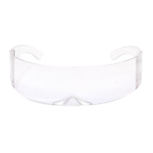Load image into Gallery viewer, RBRARE Funny Futuristic Wrap Around Monob Costume Sunglasses Mask Novelty Glasses Halloween Party Ring Decoration Glasses