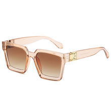 Load image into Gallery viewer, RBRARE Oversized Square Sunglasses Women  Brand Sunglasses Women Mirror Sun Glasses For Men Eyewear Oculos De Sol Feminino