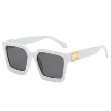Load image into Gallery viewer, RBRARE Oversized Square Sunglasses Women  Brand Sunglasses Women Mirror Sun Glasses For Men Eyewear Oculos De Sol Feminino