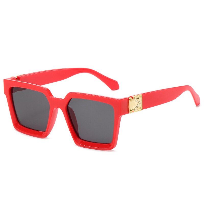 RBRARE Oversized Square Sunglasses Women  Brand Sunglasses Women Mirror Sun Glasses For Men Eyewear Oculos De Sol Feminino