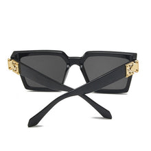 Load image into Gallery viewer, RBRARE Oversized Square Sunglasses Women  Brand Sunglasses Women Mirror Sun Glasses For Men Eyewear Oculos De Sol Feminino