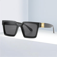 Load image into Gallery viewer, RBRARE Oversized Square Sunglasses Women  Brand Sunglasses Women Mirror Sun Glasses For Men Eyewear Oculos De Sol Feminino
