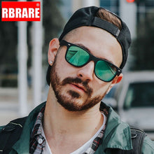 Load image into Gallery viewer, RBRARE Polarized Sunglasses Men Classic Rice Nail Sun Glasses For Men High Quality Lunette Soleil Homme Outdoor Driving Goggle