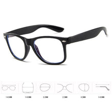 Carica l&#39;immagine nel visualizzatore di Gallery, RBRARE Retro Eyeglasses Frames Men Anti Blue Light Glasses Computer Women Glasses Frame Optical Transparent Gafas De Marca