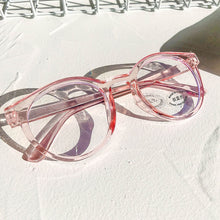 Load image into Gallery viewer, RBRARE Retro Round Glasses Frame Children&#39;s Glasses Anti-blue Light Glasses For Kids Student Eyeglasses Child Goggle Cute Pink
