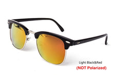 Load image into Gallery viewer, RBRARE Semi-Rimless Brand Designer Sunglasses Women/Men Polarized UV400 Classic Oculos De Sol Gafas Retro Eyeglasses