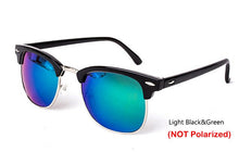 Load image into Gallery viewer, RBRARE Semi-Rimless Brand Designer Sunglasses Women/Men Polarized UV400 Classic Oculos De Sol Gafas Retro Eyeglasses