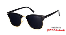 Load image into Gallery viewer, RBRARE Semi-Rimless Brand Designer Sunglasses Women/Men Polarized UV400 Classic Oculos De Sol Gafas Retro Eyeglasses