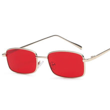 Load image into Gallery viewer, RBRARE Small Frame Square Sunglasses Men High-quality Metal Frame Men Sunglasses Vintage Luxury Sun Glasses Gafas De Sol Hombre