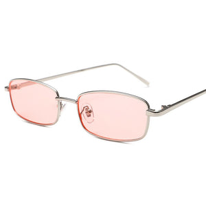 RBRARE Small Frame Square Sunglasses Men High-quality Metal Frame Men Sunglasses Vintage Luxury Sun Glasses Gafas De Sol Hombre