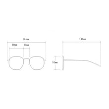 Load image into Gallery viewer, RBRARE Square Transparent Glasses Frame 2023 Women Eyeglasses Frames Big Frame Anti-blue Light Flat Glasses Frame Espejuelos
