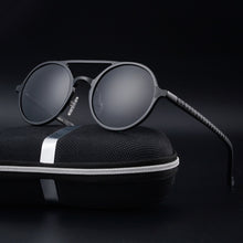Load image into Gallery viewer, RBROVO  100% Polarized Aluminum Magnesium Sunglasses Men Brand Design UV400 Classic Retro Metal Sun Glasses Outdoor Glasses