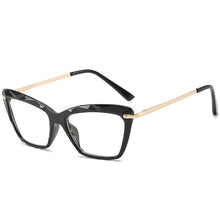 Carica l&#39;immagine nel visualizzatore di Gallery, RBROVO 2022 Cat Eye Glasses Frame Women Retro Glasses Frame Women Clear Eyeglasses Frame Women/Men Alloy Lentes De Lectura Mujer
