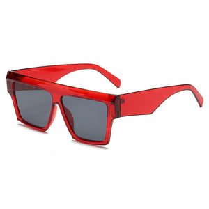 RBROVO 2023 Large Frame Sunglasses Women Classic Square Retro Mirror Sun Glasses Men Street Beat Lunette De Soleil Femme