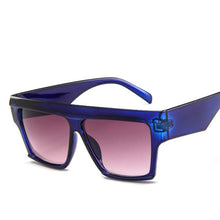 Load image into Gallery viewer, RBROVO 2023 Large Frame Sunglasses Women Classic Square Retro Mirror Sun Glasses Men Street Beat Lunette De Soleil Femme