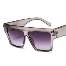 Load image into Gallery viewer, RBROVO 2023 Large Frame Sunglasses Women Classic Square Retro Mirror Sun Glasses Men Street Beat Lunette De Soleil Femme