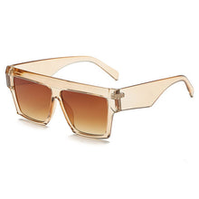 Load image into Gallery viewer, RBROVO 2023 Large Frame Sunglasses Women Classic Square Retro Mirror Sun Glasses Men Street Beat Lunette De Soleil Femme
