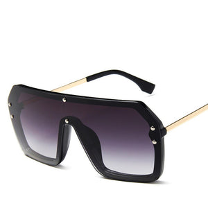 RBROVO 2023 Occhiali da sole sfumati in un pezzo da uomo Caramelle Lenti Lady Occhiali da sole in metallo per esterni Lentes De Sol Hombre UV400 