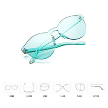 Load image into Gallery viewer, RBROVO 2023 Rimless Retro Sunglasses Women Brand Designer Glasses Women/Men Vintage Vintage Sun Glasses Women Gafas De Sol Mujer