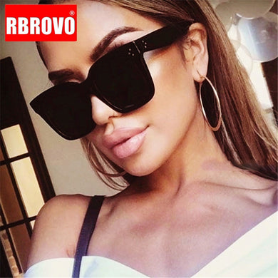 RBROVO 2023 Square  Sunglasses Women Brand Designer Man/Women Glasses Classic Vintage UV400 Outdoor Oculos De Sol