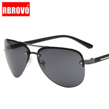 Load image into Gallery viewer, RBROVO 2022 Summer Pilot Men Sunglasses Women Outdoor Vintage Big Frame Lunette De Soleil Femme UV400 Driving Travel Glasses