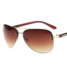 Load image into Gallery viewer, RBROVO 2023 Summer Pilot Men Sunglasses Women Outdoor Vintage Big Frame Lunette De Soleil Femme UV400 Driving Travel Glasses