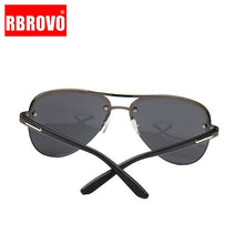 Load image into Gallery viewer, RBROVO 2023 Summer Pilot Men Sunglasses Women Outdoor Vintage Big Frame Lunette De Soleil Femme UV400 Driving Travel Glasses