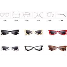 Load image into Gallery viewer, RBROVO Butterfly Retro Sunglasses Women Brand Designer  Sun Glasses Women Small Eyeglasses For Women/Men Mirror Oculos De Sol
