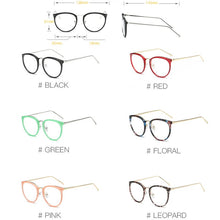 Load image into Gallery viewer, Eye Glasses Frame For Women Round Glasses Frame Women/Men Vintage Classic Computer Eyeglasses Frame for Women/Men