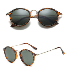 Load image into Gallery viewer, Fashion Round Sunglasses Women Designer Sunglasses Women 2022 High Quality Sunglasses For Women/Men Vintage Oculos De Sol