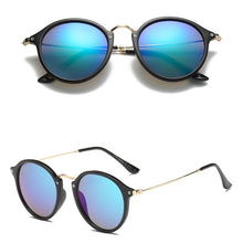 Load image into Gallery viewer, Fashion Round Sunglasses Women Designer Sunglasses Women 2022 High Quality Sunglasses For Women/Men Vintage Oculos De Sol