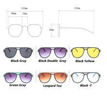 Carica l'immagine nel visualizzatore di Gallery, RBROVO Occhiali da sole vintage da uomo 2023 Occhiali da sole da uomo/donne Designer Occhiali da sole per uomo Trasparente Oculos De Sol Feminino