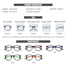 Load image into Gallery viewer, RE-C0210 Classice TR90 Glasses Frames For Men Women Eyewear Optics Frame Prescription Glasses Frames Optical Eyewear